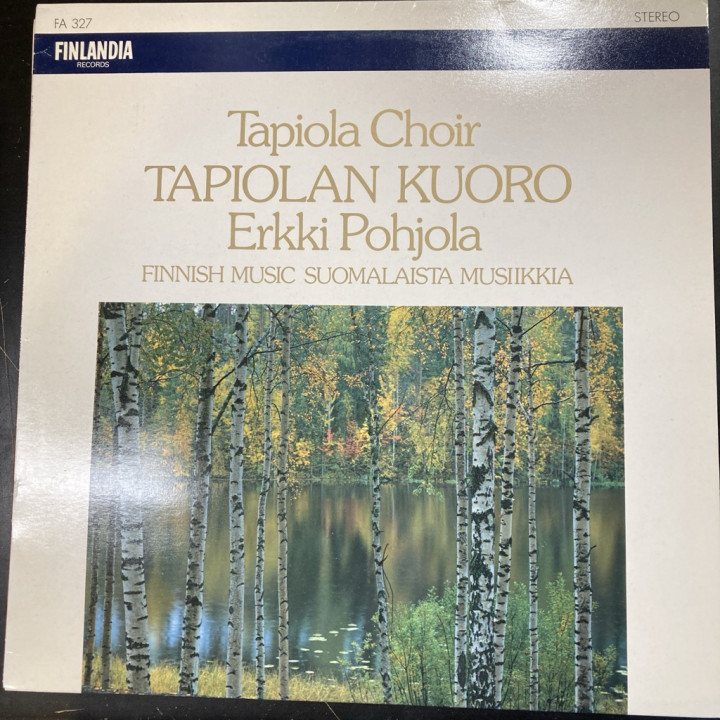 Tapiolan Kuoro - Finnish Music / Suomalaista musiikkia (FIN/1981) LP (VG+/VG+) -klassinen-
